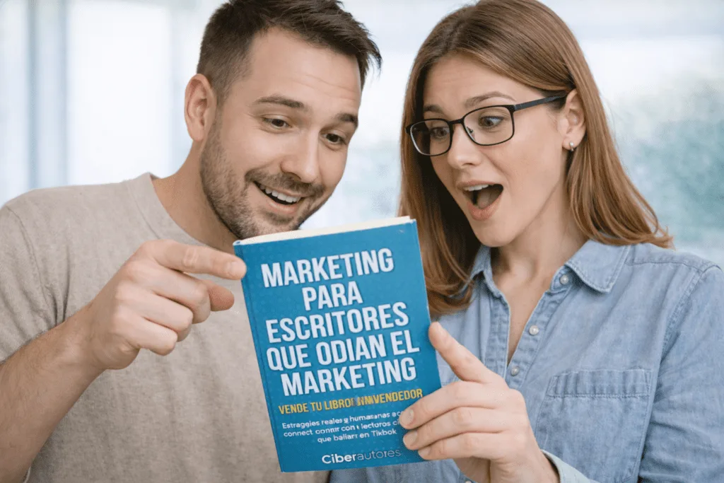 Dos lectores descubren Marketing para escritores que odian el marketing