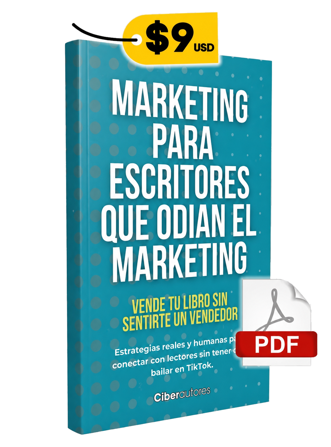 Portada de Marketing para escritores que odian el marketing
