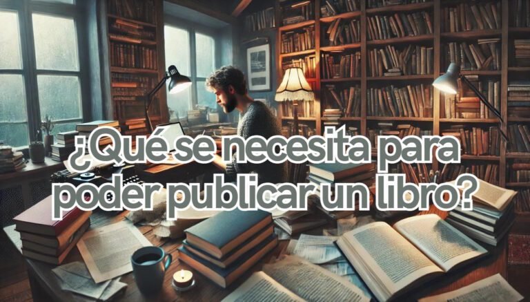 publicar un libro