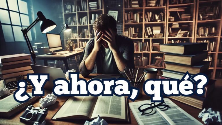publique mi libro y ahora que