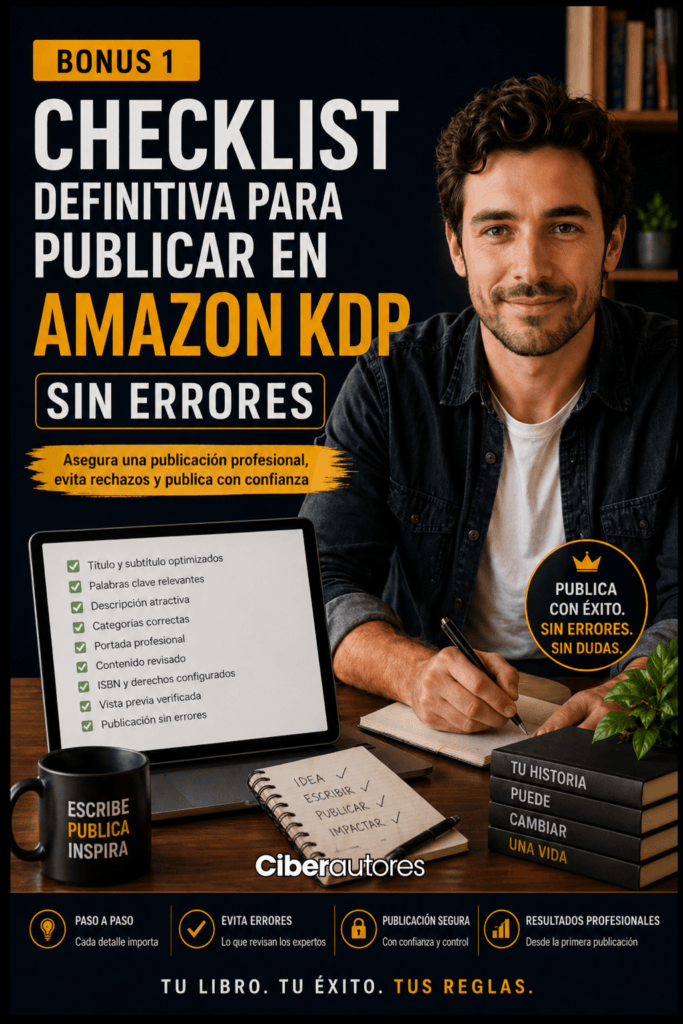 Bonus 1 -Amazon KDP paso a paso