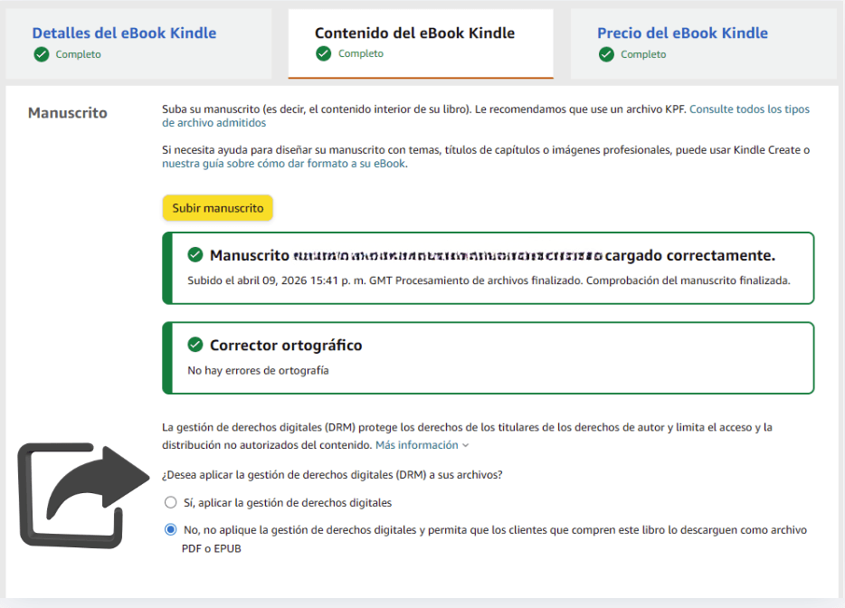 DRM en AmazonKDP