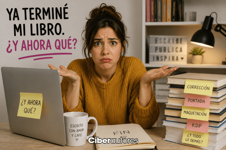 ya terminé mi libro y ahora lo quiero publicar