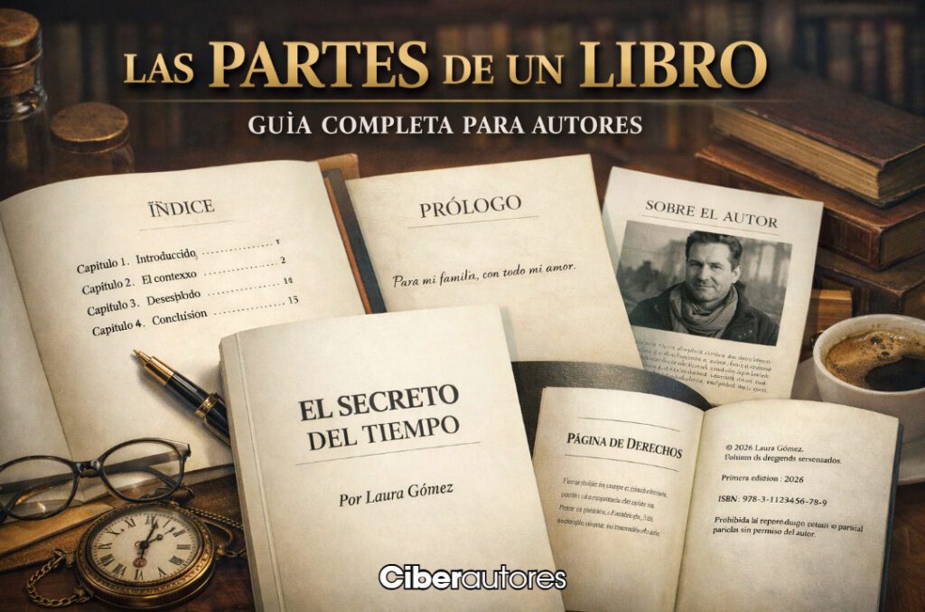 las partes de un libro