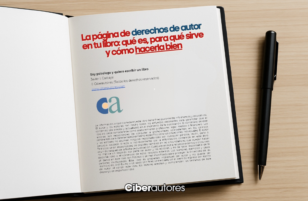 pagina de derechos de autor