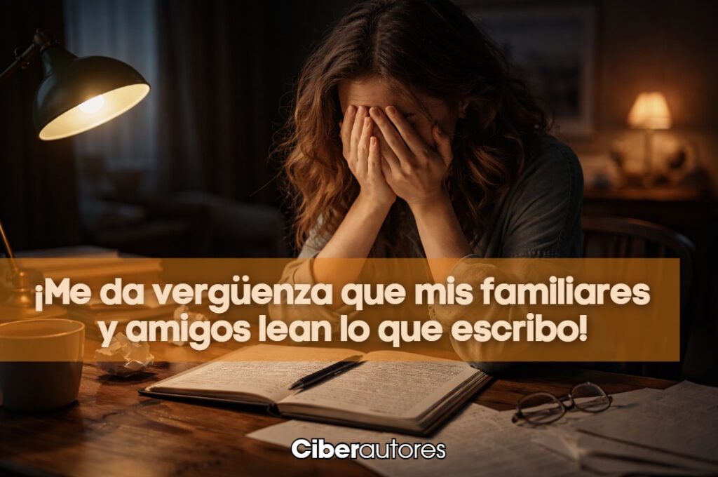 verguenza a que me lean