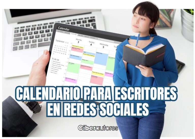 calendario para escritores