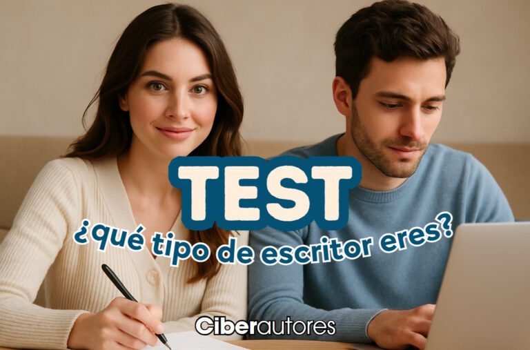 test del escritor
