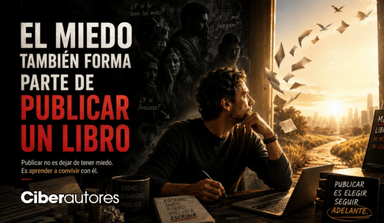 el miedo al publicar un libro