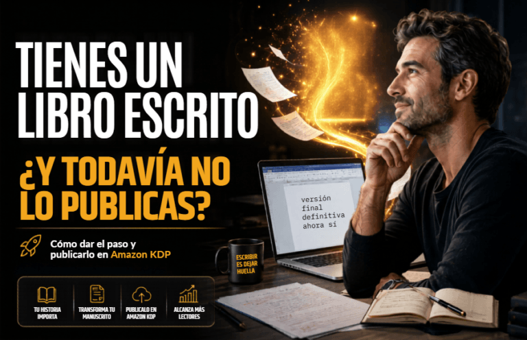 tienes un libro escrito y todavia