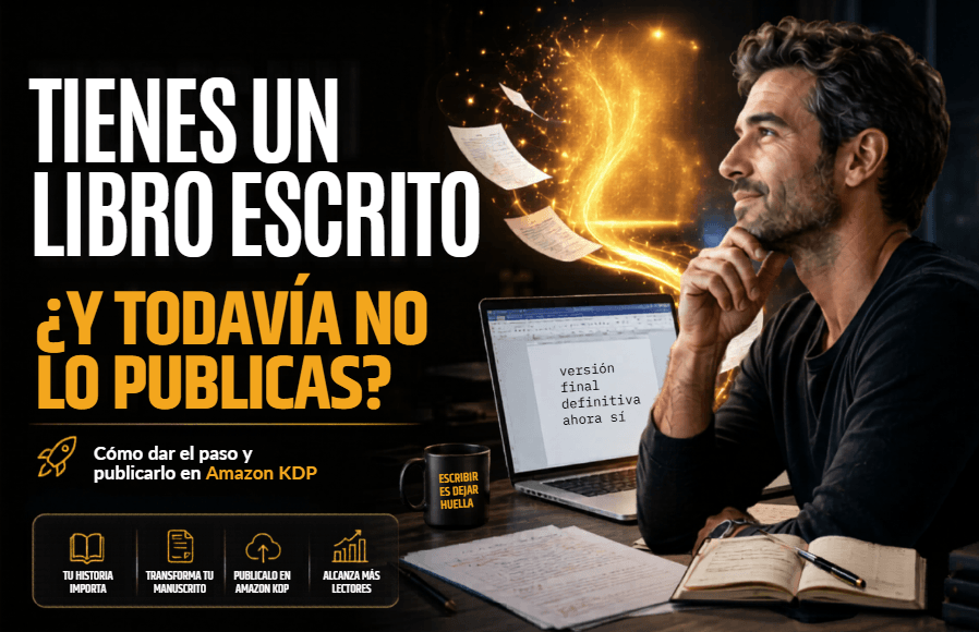 tienes un libro escrito y todavia